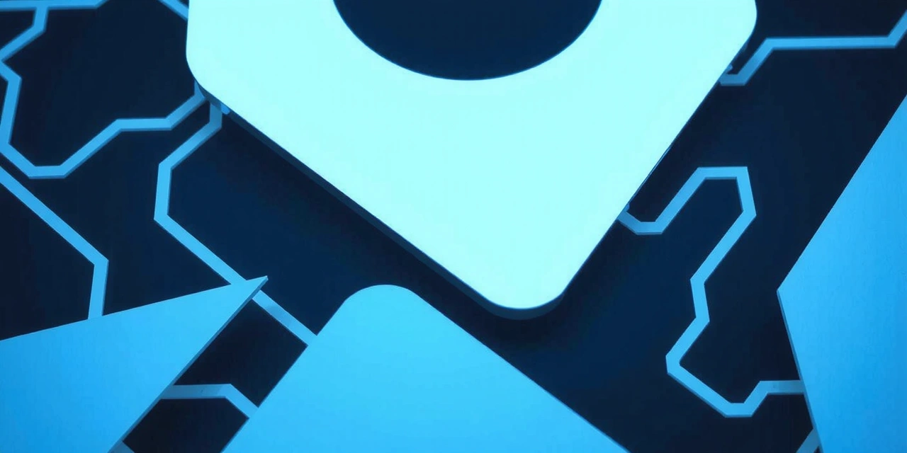 Abstract digital pattern